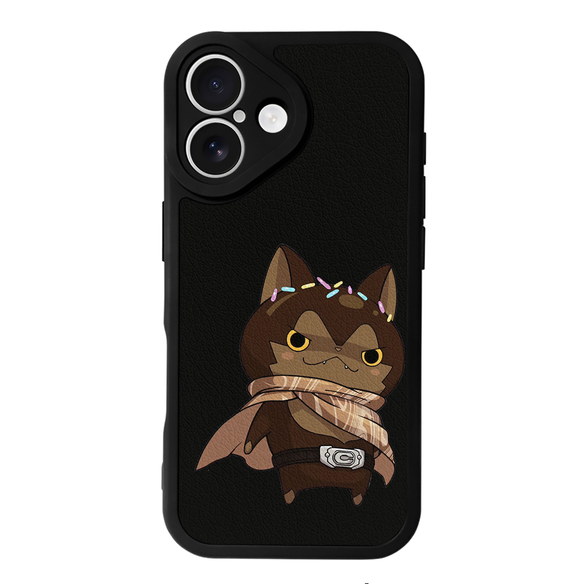 （画像用） 妖怪ウォッチ Yo-kai Watch 【iPhone 16シリーズ対応】シリコンスマホケース（レザー調） 材質：シリコン